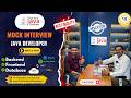 Java Fresher Mock Interview 😳 | 0–1 Year Experience | by Mr. Kiran Jadhav