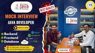 Java Fresher Mock Interview 😳 | 0–1 Year Experience | by Mr. Kiran Jadhav