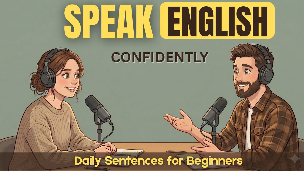 Speak English Confidently: Daily Sentences for Beginners – Real ...