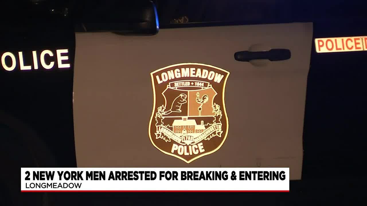 New York men arrested for breaking and entering a Longmeadow home - YouTube