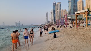 Dubai Sunday walk: Dubai Marina JBR The Beach &amp; Day&#39;s Tour Picture Clips in June 4, 2023
