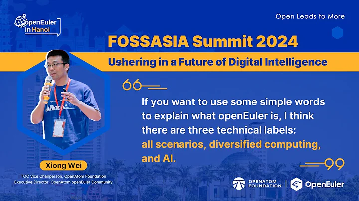 #FOSSASIASummit2024 – Ushering in a Future of Digital Intelligence - DayDayNews