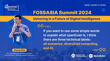 #FOSSASIASummit2024 – Ushering in a Future of Digital Intelligence