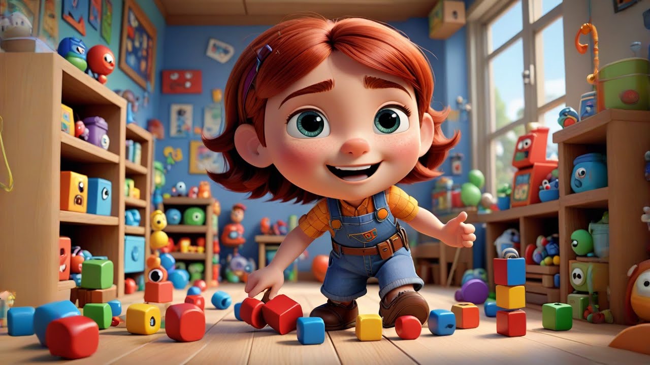 Six Toy Cranes Build a Castle | Fun Kids Song | Nursery Rhymes and Baby Songs