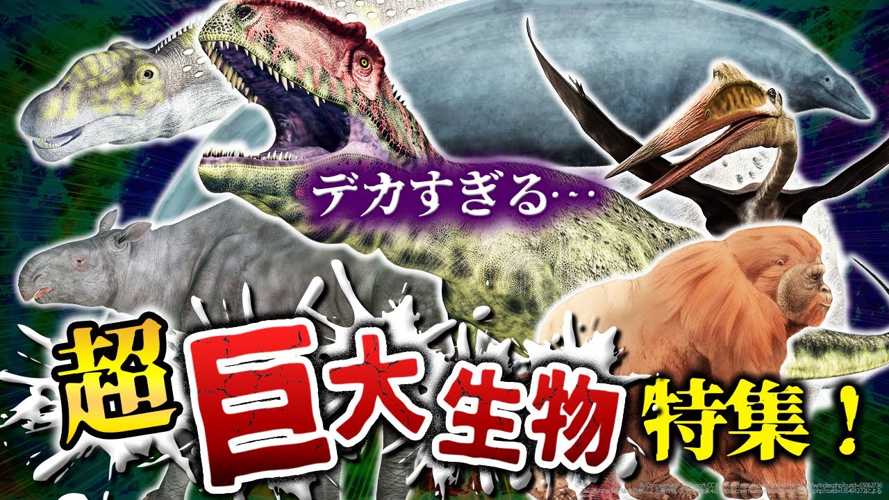 ゆっくり解説】新発見の史上最大生物も？！ 部門別 超巨大古代生物特集
