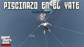 Video thumbnail of "PISCINAZO EN EL YATE - [LuzuGames]"