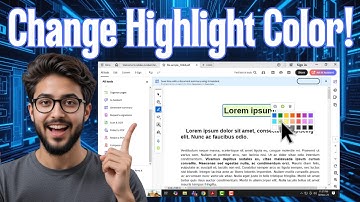 How To Change Highlight Color In Adobe Reader | Customize PDFs (2025)