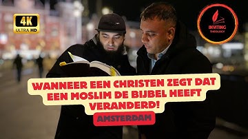 Wanneer een christen zegt dat ík de Bijbel heb veranderd | Abdullah | Straat Dawah Amsterdam