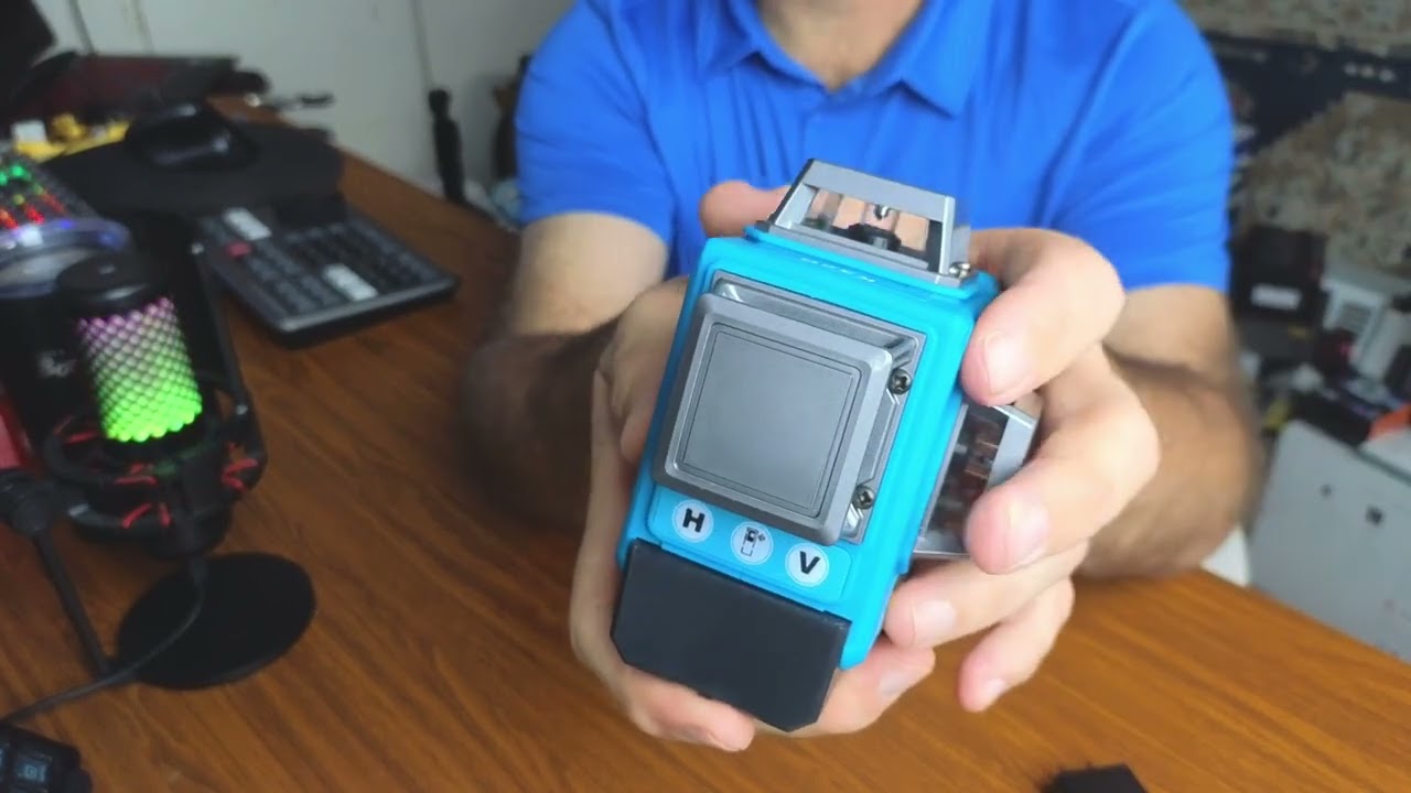 KEZERS Laser Level 360 Self Leveling,12 Lines 3 x 360