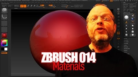 ZBRUSH 014   Materials