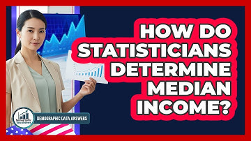 How Do Statisticians Determine Median Income?