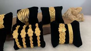 Altın Kaplama Gümüş Telkari Bilezik Modelleri