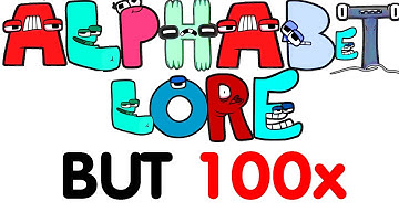 Alphabet Lore BUT 100x FASTER