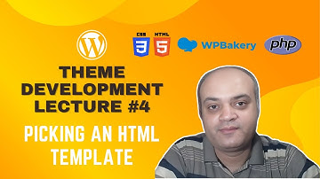 WordPress Theme Development using WPBakery Page Builder #4: Picking an HTML Template