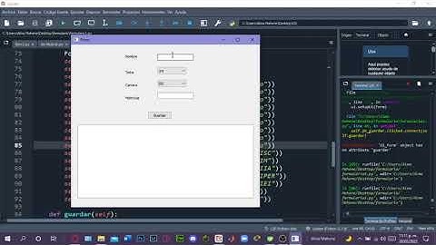 DataFrame a QTableWidget | Importar y guardar CSV | Qt Designer | Pandas | Python
