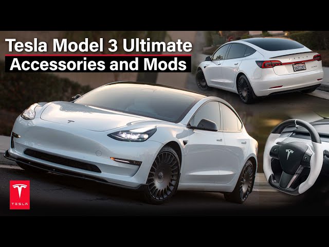 2024 Tesla Model 3 Ultimate Accessories and Mods #tesla