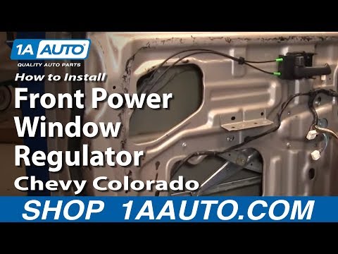 How to Replace Window Regulator 04-12 Chevy Colorado