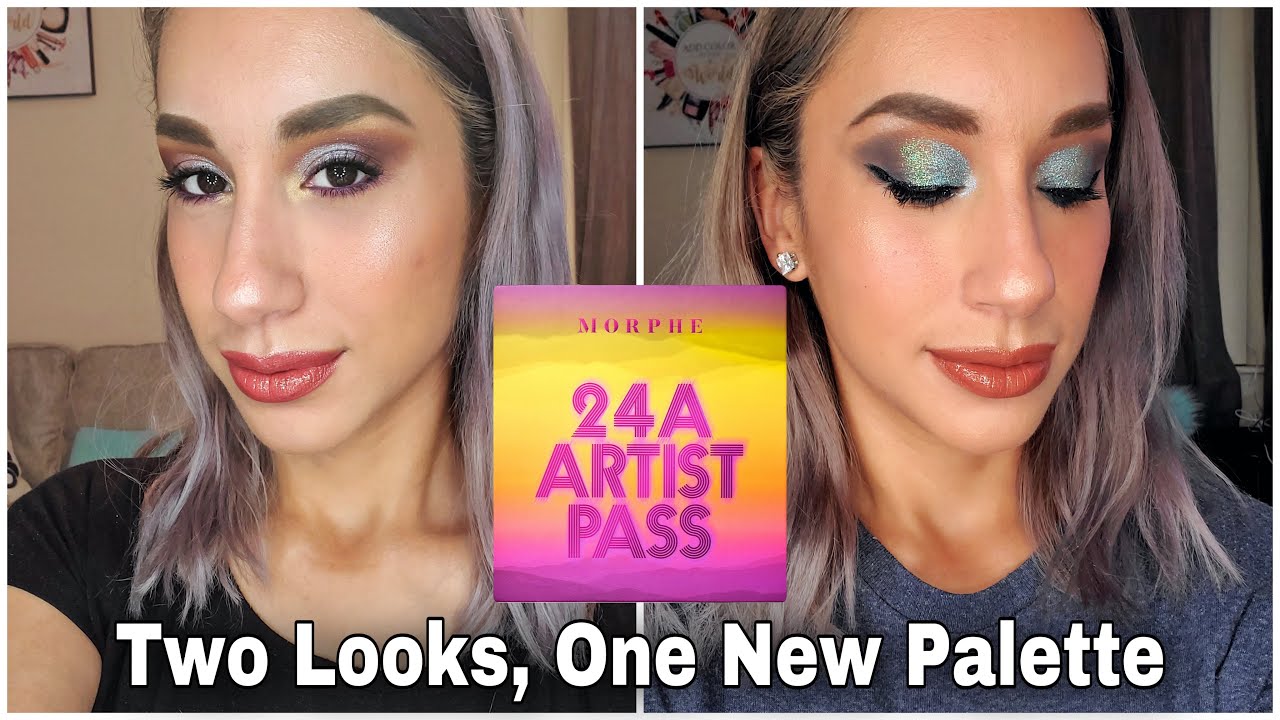 New Morphe 24A Artist Pass Palette Review | Two Looks | 2020