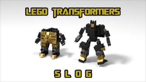 LEGO TRANSFORMERS Combiner Wars Monstructor Slog Remix By BX Brix
