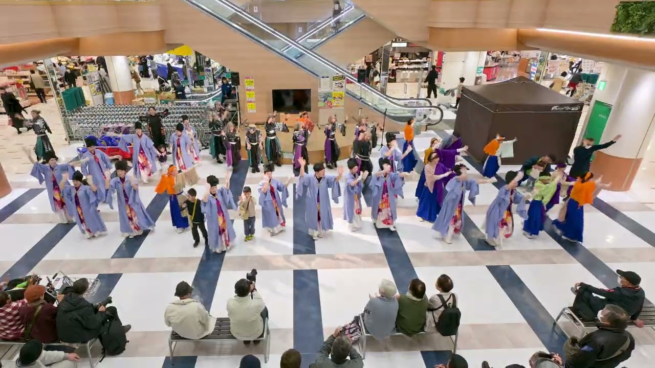 うらじゃ音頭　三白市20260222天満屋ハピータウン児島店【4K・ミックス】