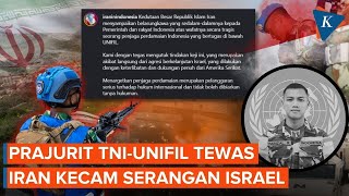 Iran Strongly Condemns Israeli Attack That Killed TNI UNIFIL Personnel