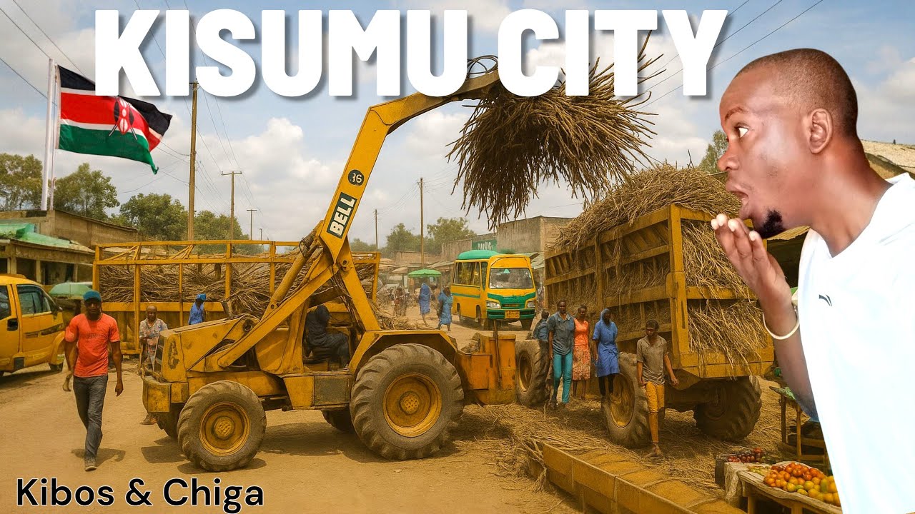 Exploring Kibos & Chiga | Kisumu's Sugar powerhouse & New Road Construction 🏗️