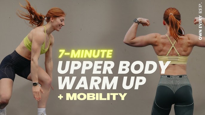 5 MIN UPPER BODY WARM UP ROUTINE - total upper body warm up 