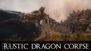 Skyrim Mods: Rustic Dragon Corpse
