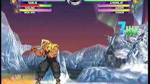 MvC2: Charlie 140% Combo / 100% Sequence