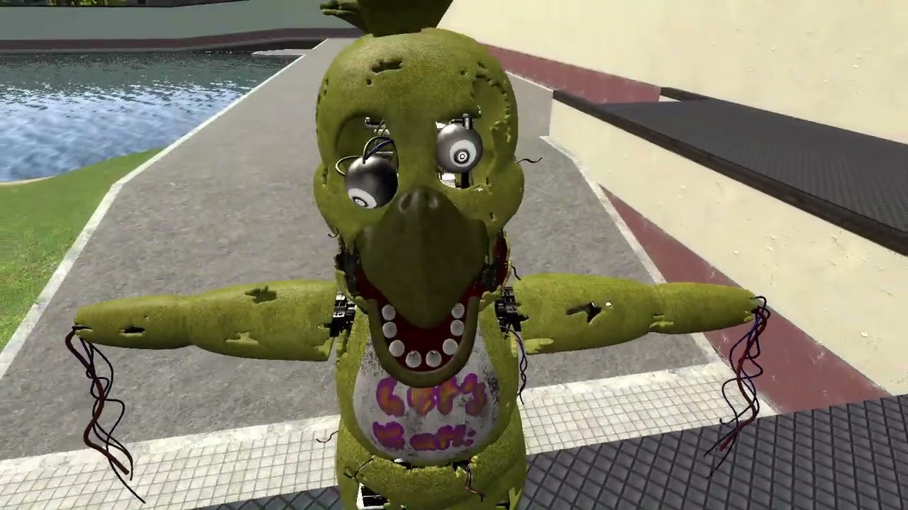 Stylized Withered Animatronics Pack Chicatrap