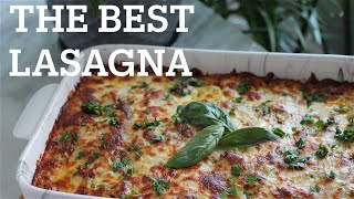 Lasagna Recipe - The Best Homemade Recipe!