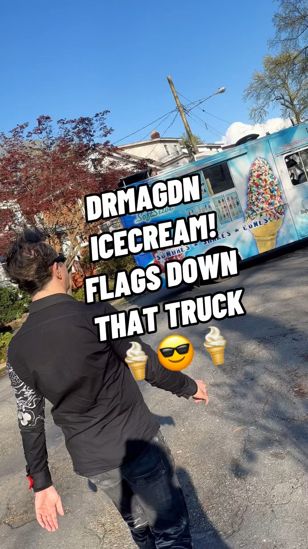 DRMAGDN ICECREAM! Flagging Down Ice Cream Truck Be Like #DRMAGDN #ICECREAM #DJ #Music #Song #Release