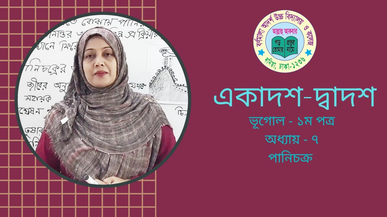 HSC | XI -XII | Geography 1st Paper | Chapter - 7 - YouTube