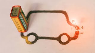 Graphite circuit using a graphite pencil