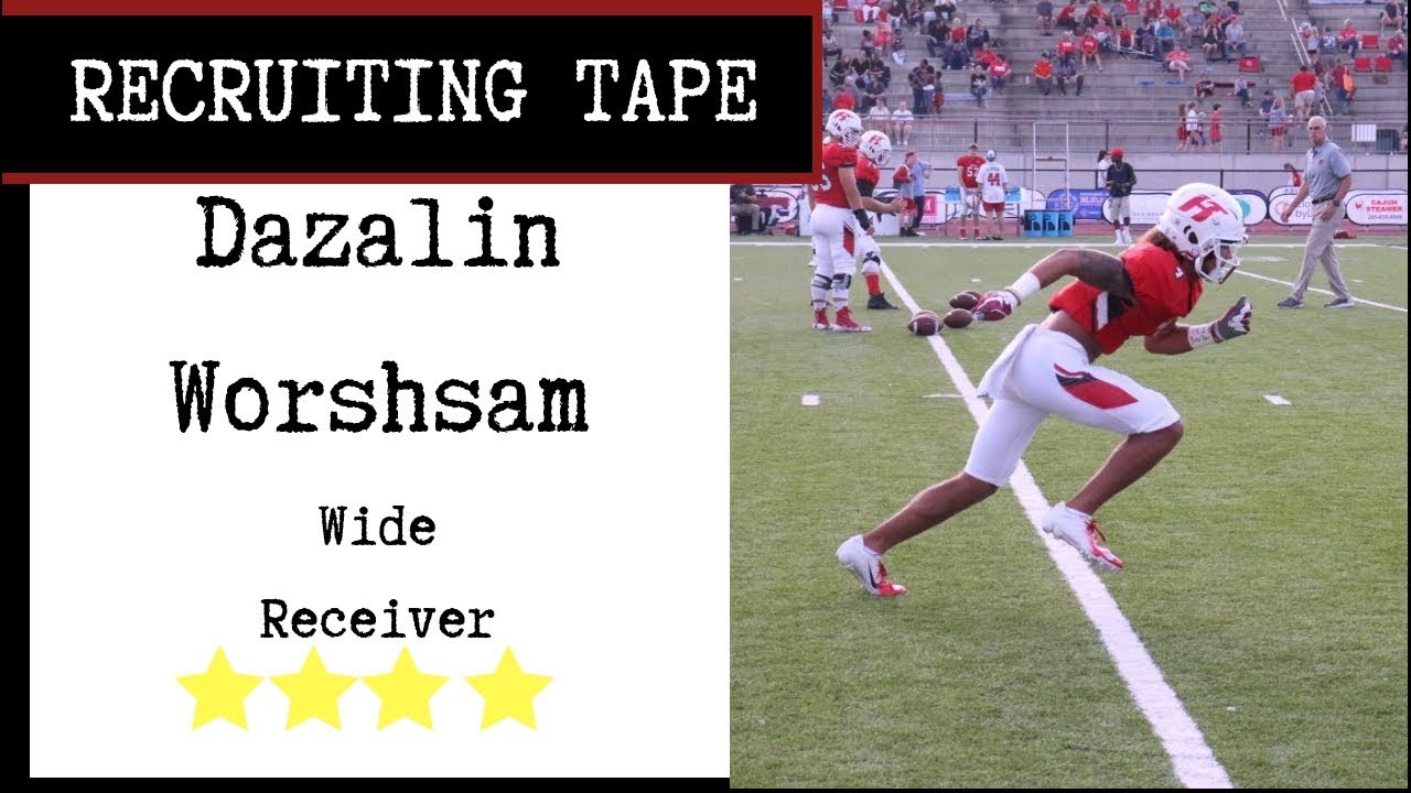 WATCH: Alabama WR commit, Dazalin Worsham, could be another great Bama Wideout