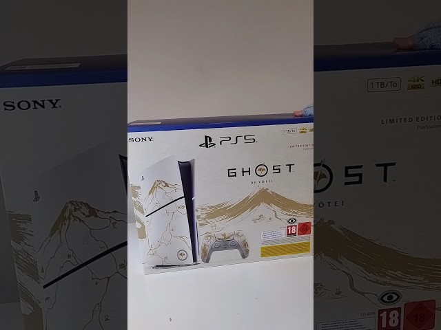 Unboxing PS5 Ghost of Yotei Edition | ASMR 🎮