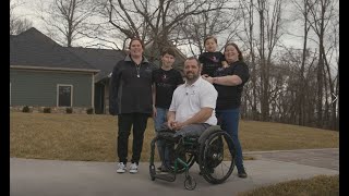 Retired U.S. Army Sergeant Christopher Kurtz Home Dedication