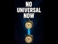 There Is No Universal Now #Shorts