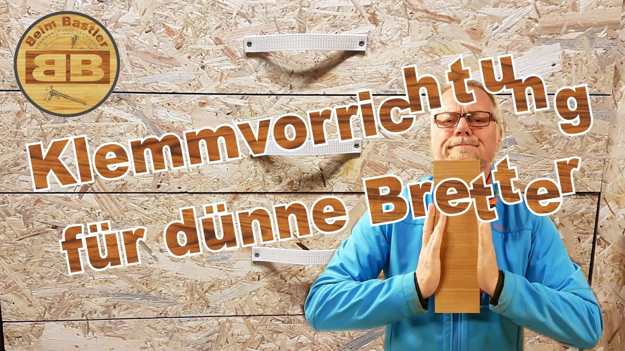 Spannender kann es für ein Lochsystem nicht werden oder wie klemmt man dünne Bretter fest.
