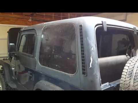 Jeep Hard Top Repair How To Fix Crack