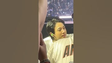 Jin handsome face close up! 😳✨ #bts #jin #kimseokjin #btsarmy #jinconcert #shorts