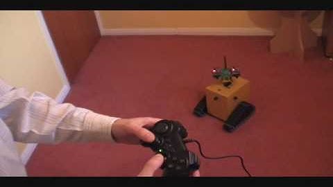 AForge.NET: Remote controlled WALL-E robot
