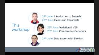 Ensembl Genome Browser Workshop