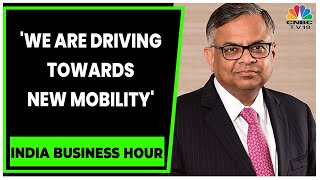 N Chandrasekaran On Tata Sons Launches At Auto Expo, Big EV Bets | India Business Hour | CNBC-TV18