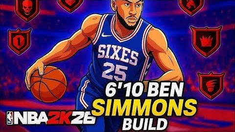 THE BEST PRIME BEN SIMMONS BUILD IN NBA2K26! 6