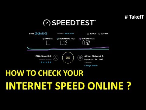 How to check your internet speed online with one click | TakeIT