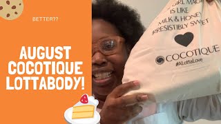 August Cocotique Unboxing Lottabody Takeover