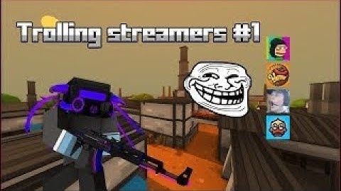 Trolling Twitch Streamers in Krunker!