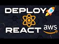 Deploy React application to Amazon Web Services with HTTPS: S3, Cloudfront, Certificate Manager