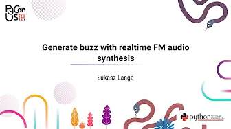 Image from Generate buzz with realtime FM audio synthesis